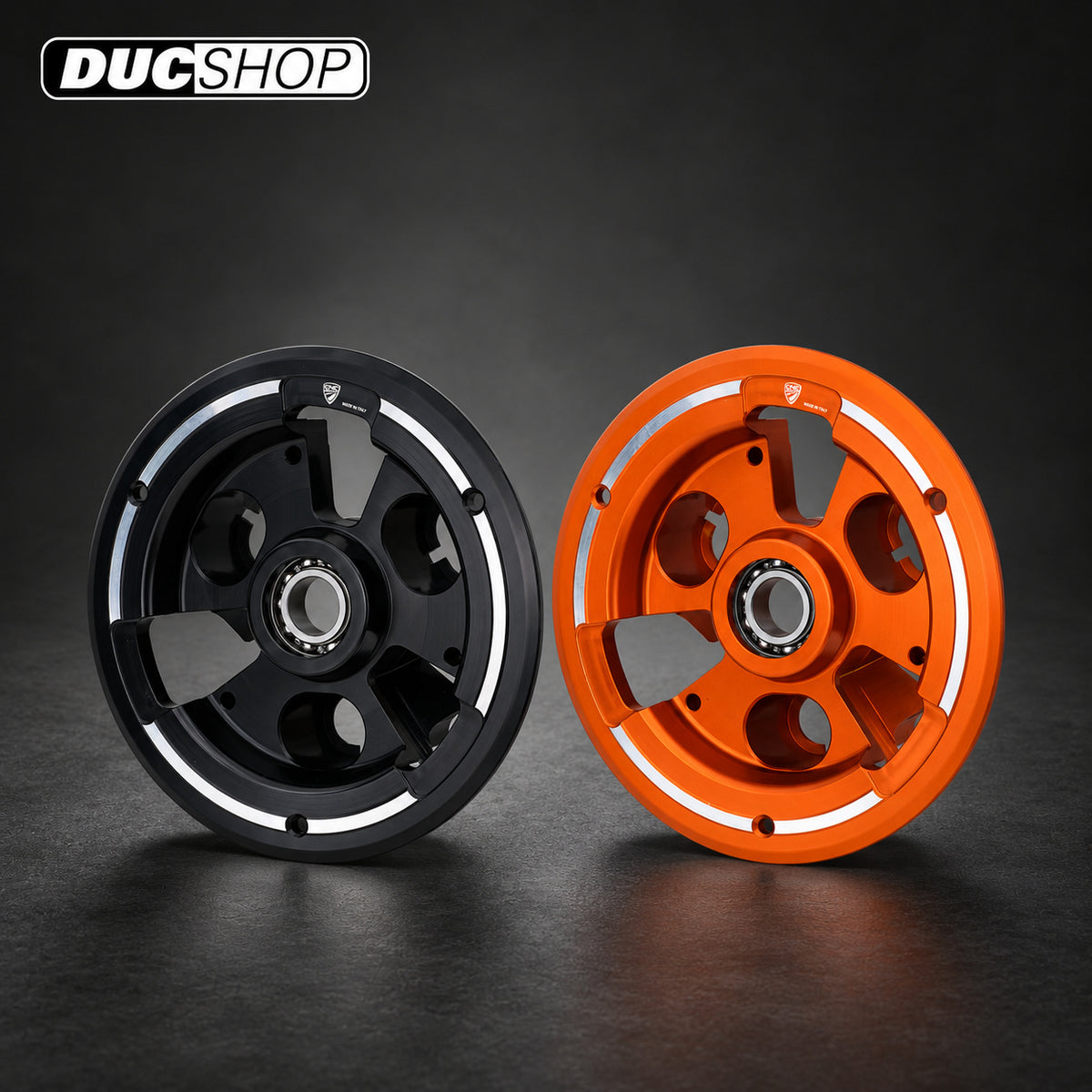 CNC Racing Bi-Color Clutch Pressure Plate for KTM 950-990-1190-1195-1290-1390 (LC8 Motors) | Wet Clutch Pressure Plates | ducshop.com