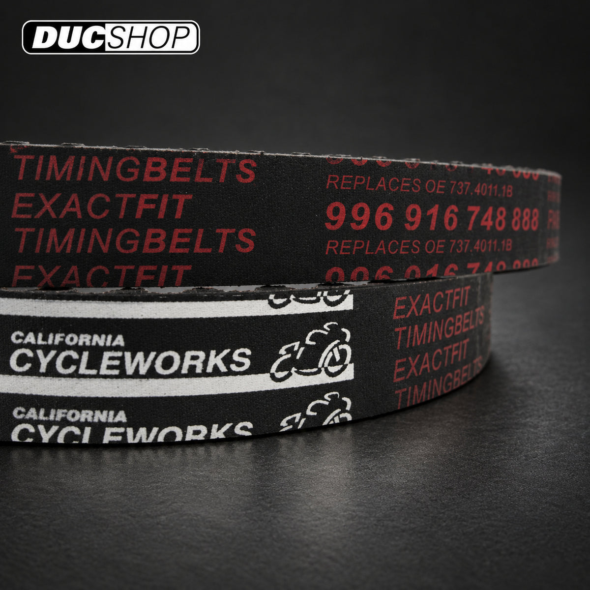 CA Cycleworks ExactFit TB996 timing belt pair | Ducati Timing Belts | ducshop.com