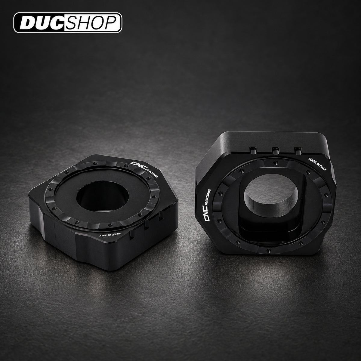 CNC Racing Billet Chain Adjuster Blocks for the Aprilia RS 660 / Tuono 660 | Chain Adjustors | ducshop.com
