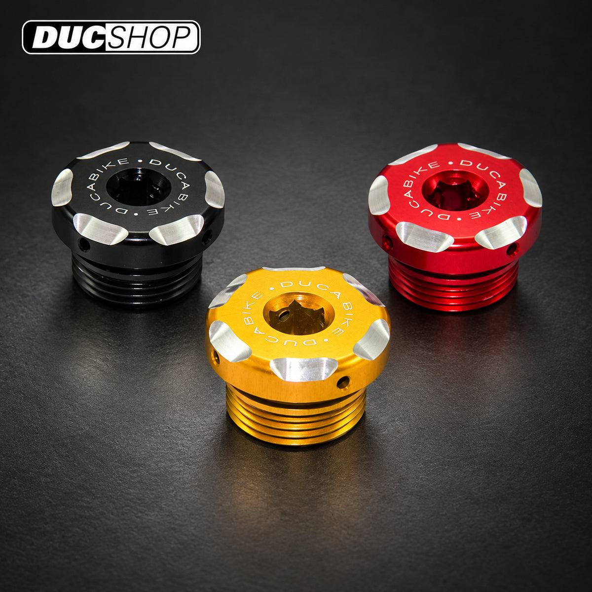 DBK Special Parts Engine Oil Cap — M20×2.5 — representative product view; select the listed configuration | Oil Fill & Drain Plugs | ducshop.com