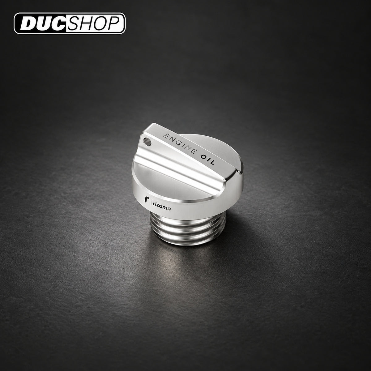 Rizoma Engine Oil Cap — M20×2.5 — representative product view; select the listed configuration | Oil Fill & Drain Plugs | ducshop.com