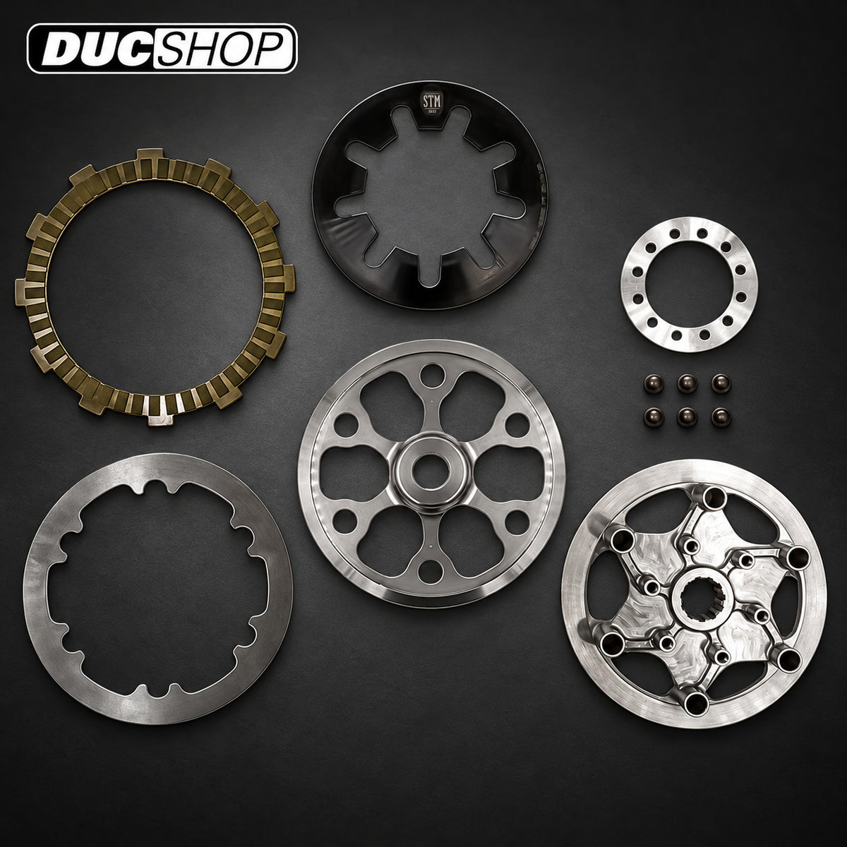 STM CLG SKELETOR Off Road Clutch for KTM and Husqvarna 450 | Off Road Clutches | ducshop.com