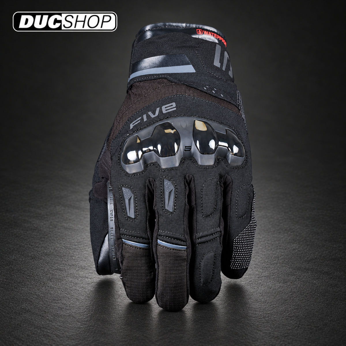 FIVE TFX3 EVO WP+ - BLACK | Short Gloves | ducshop.com
