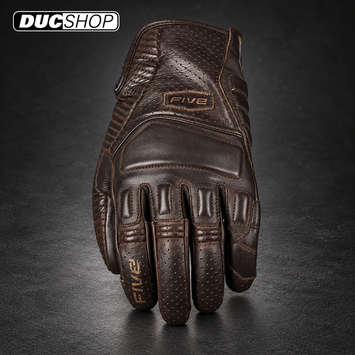FIVE TUCSON - DARK BROWN | Short Gloves | ducshop.com