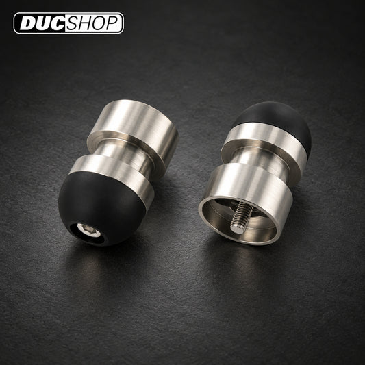 RhinoMoto Bar Ends For Bar End Mirrors - M6 bolt - Universal | Bar End Protection | ducshop.com