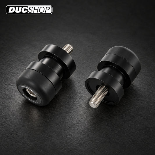 RhinoMoto Bar Ends For Bar End Mirrors - M8 bolt - Universal - Ducati Monster S4, BMW S10000RR | Bar End Protection | ducshop.com