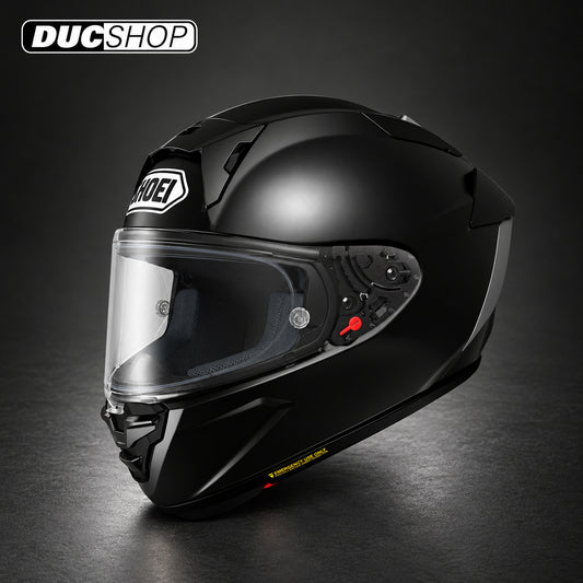 Shoei X-Fifteen Black Helmet | Street Helmets | DucShop