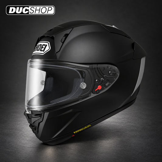Shoei X-Fifteen Matte Black Helmet | Street Helmets | DucShop