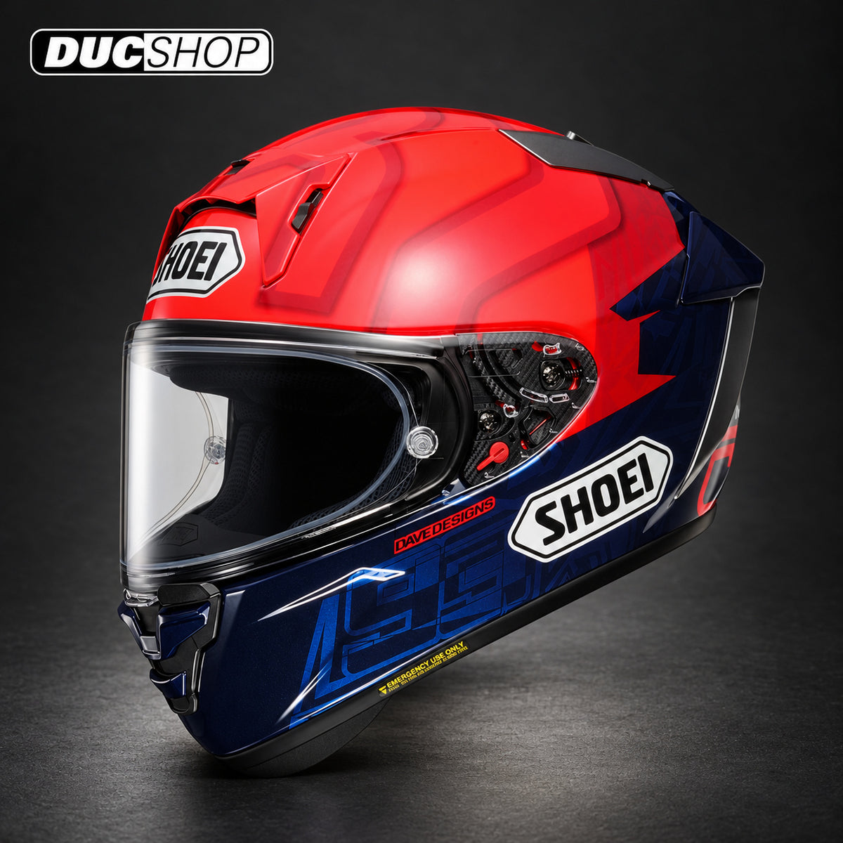 Shoei X-Fifteen Marquez7 TC-1 Helmet | Street Helmets | DucShop