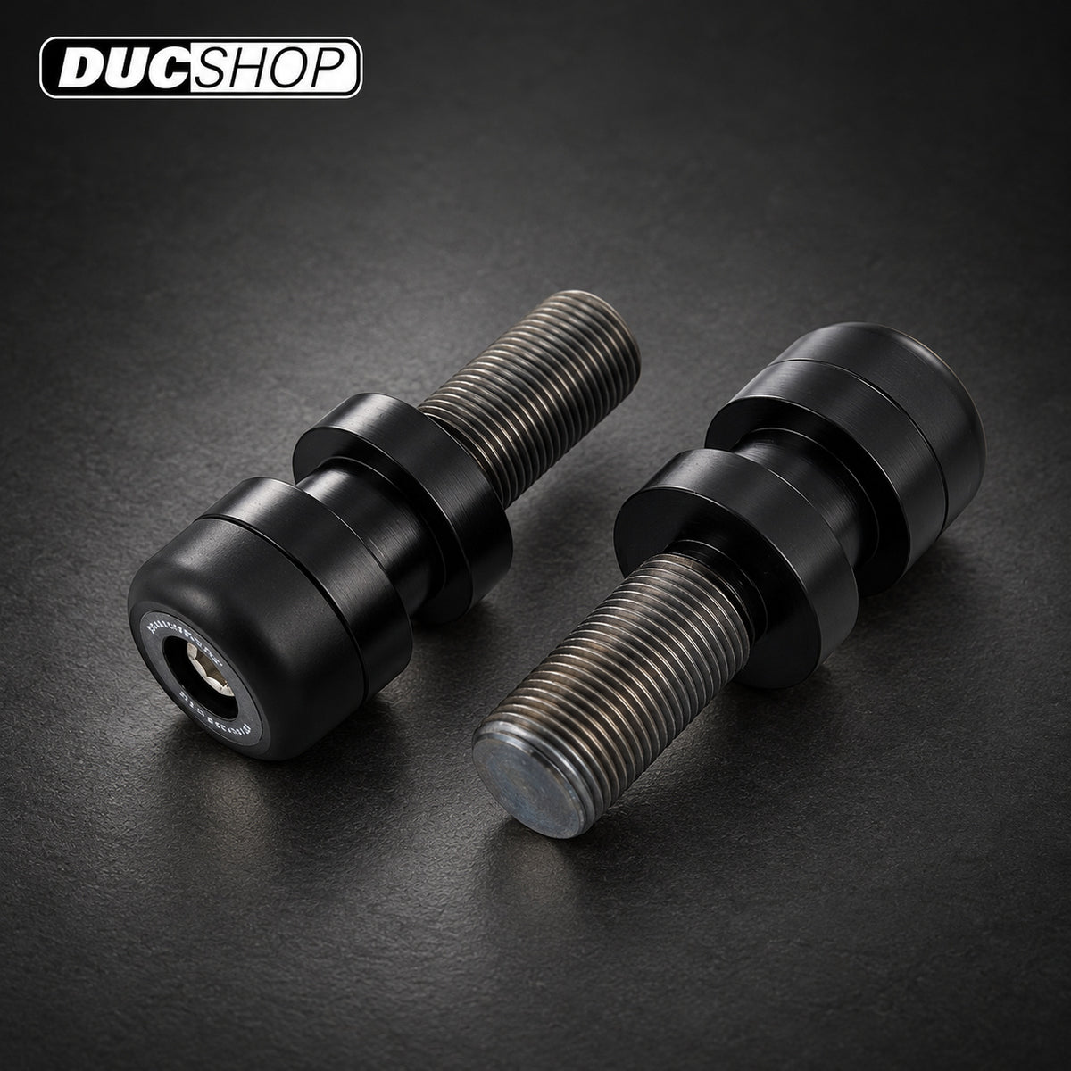 RhinoMoto Bar Ends For Bar End Mirrors for Ducati Panigale 1299 / 1199 / 959 / 899 / V2 | Bar End Protection | ducshop.com