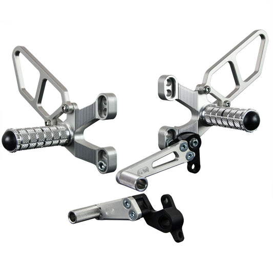 WOODCRAFT DUCATI 748/916/996/998 COMPLETE REARSET NO FOLDING TOE PIECES. SKU: 05-0610B