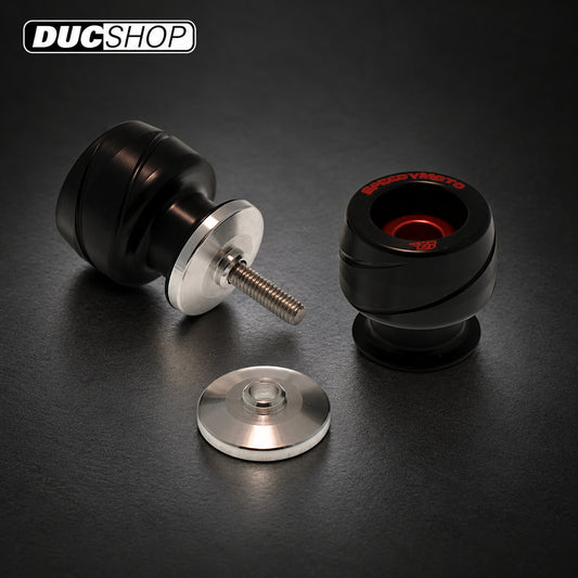 SpeedyMoto Swing Arm Spools / Sliders - 10mm | Swingarm Spools | ducshop.com