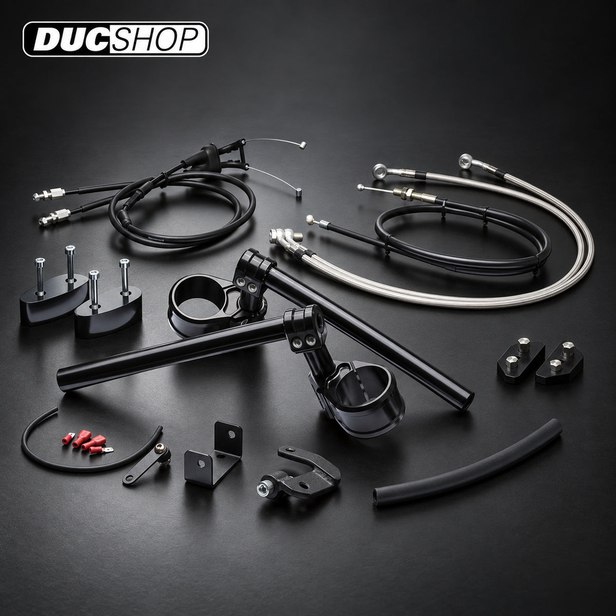 ABM multiClip Tour Clip-ons for the Honda CBR1000RR (2009-2016) - WITH ABS | DucShop