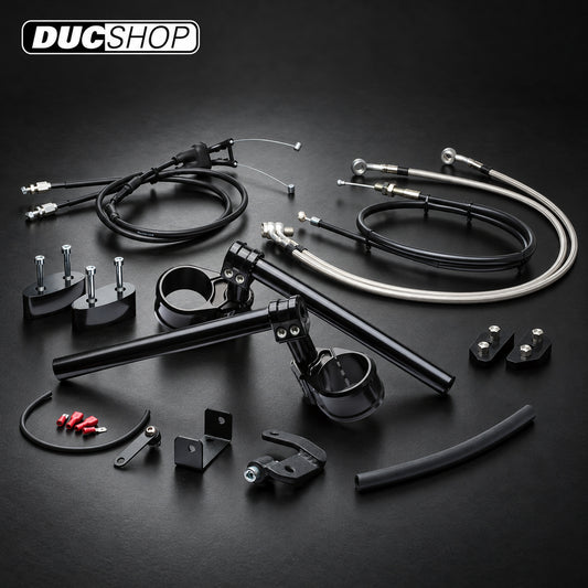 ABM multiClip Tour Clip-ons for the Suzuki GSX-R1000 (2007-2008) | DucShop
