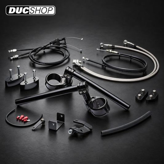 ABM multiClip Tour Clip-ons for the Yamaha YZF-R1 (2009-2014) | DucShop