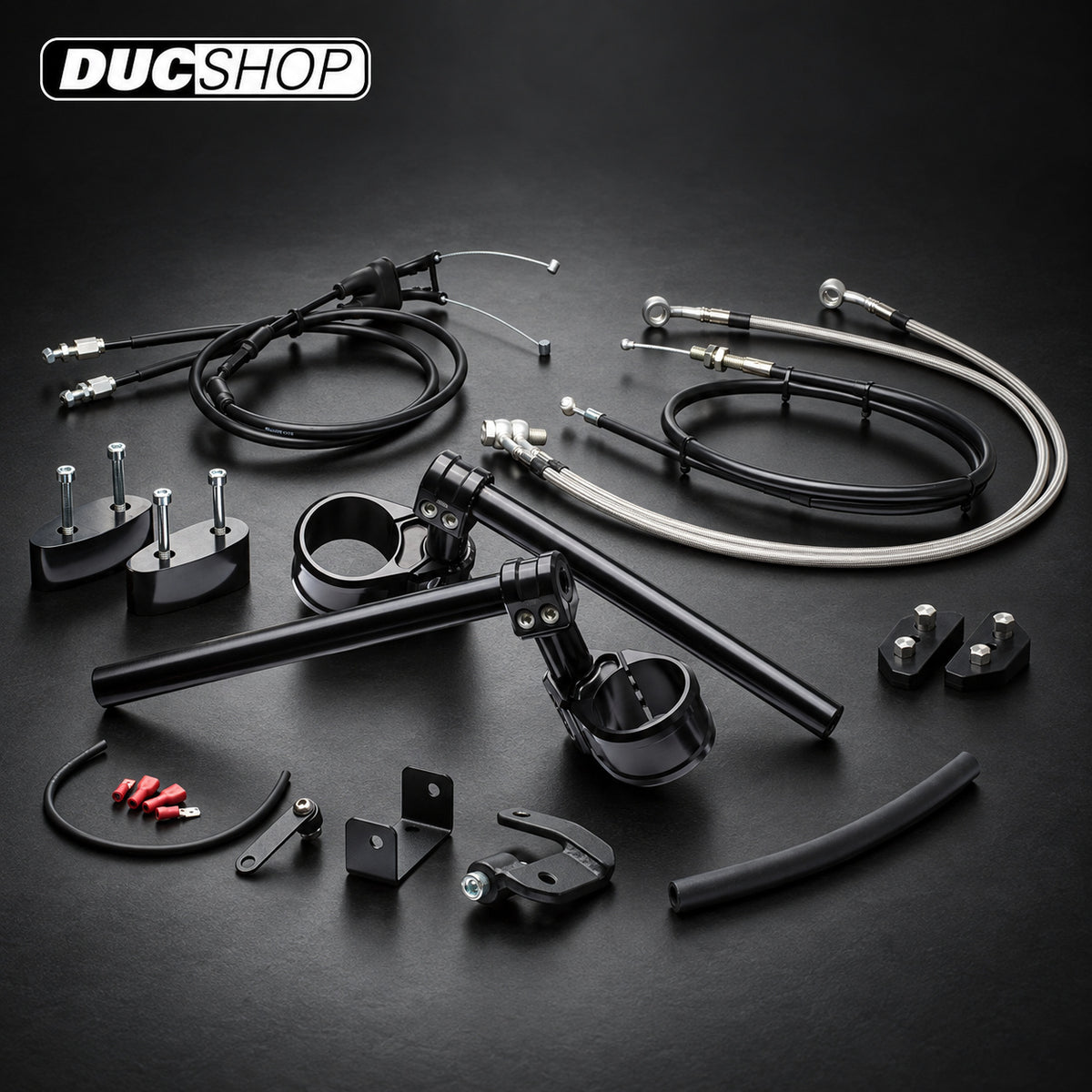 ABM multiClip Tour Clip-ons for the Suzuki GSX-R1000 (2009-2011) | DucShop
