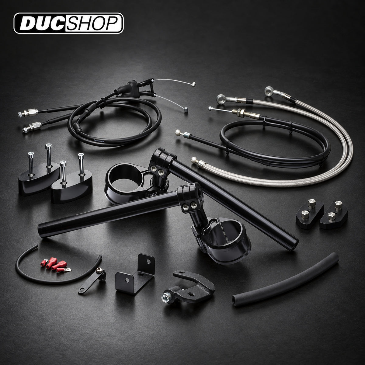 ABM multiClip Tour Clip-ons for the BMW HP4 (2013-2014) | DucShop