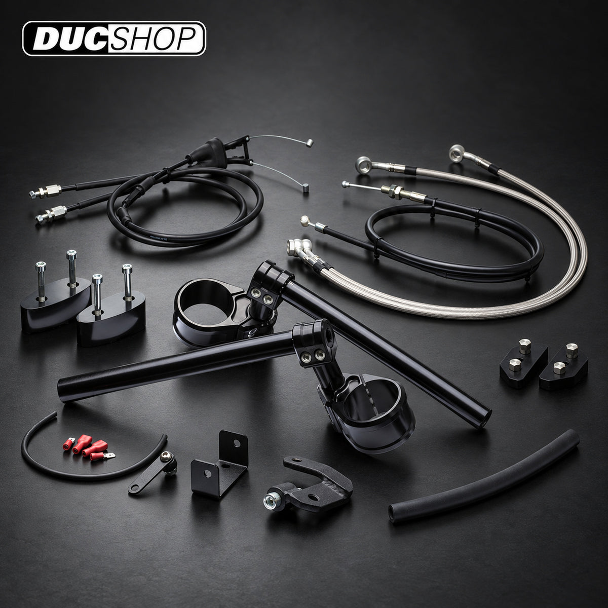 ABM multiClip SPORT Clip-ons for the Ducati Panigale 959 | DucShop
