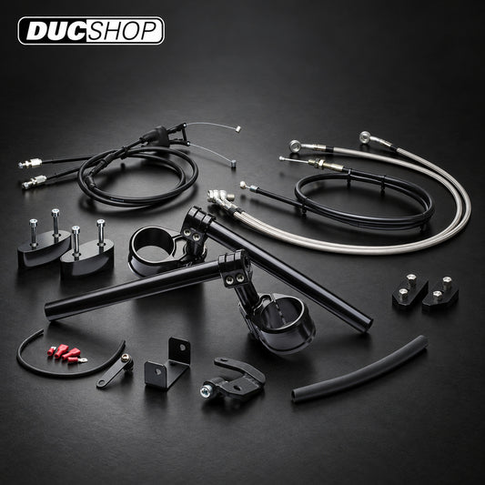 ABM multiClip Tour Clip-ons for the Triumph Thruxton R | DucShop