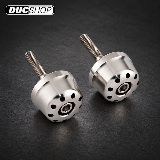 MotoCorse Billet Titanium or Aluminum Bar ends for the Ducati Monster 1200 / Panigale / Diavel / Streetfighter V4 / Supersport 950 | Bar End Protection | ducshop.com