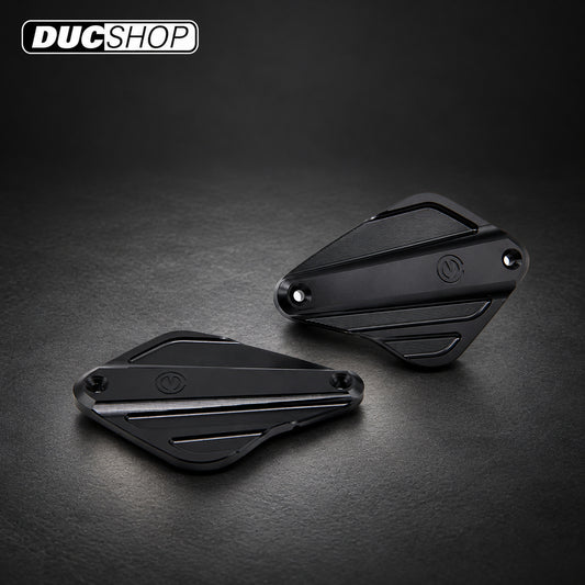 Motocorse Billet Reservoir caps for OE Brake and Clutch Cylinders for Ducati Diavel / XDiavel (pair) | Reservoirs | DucShop