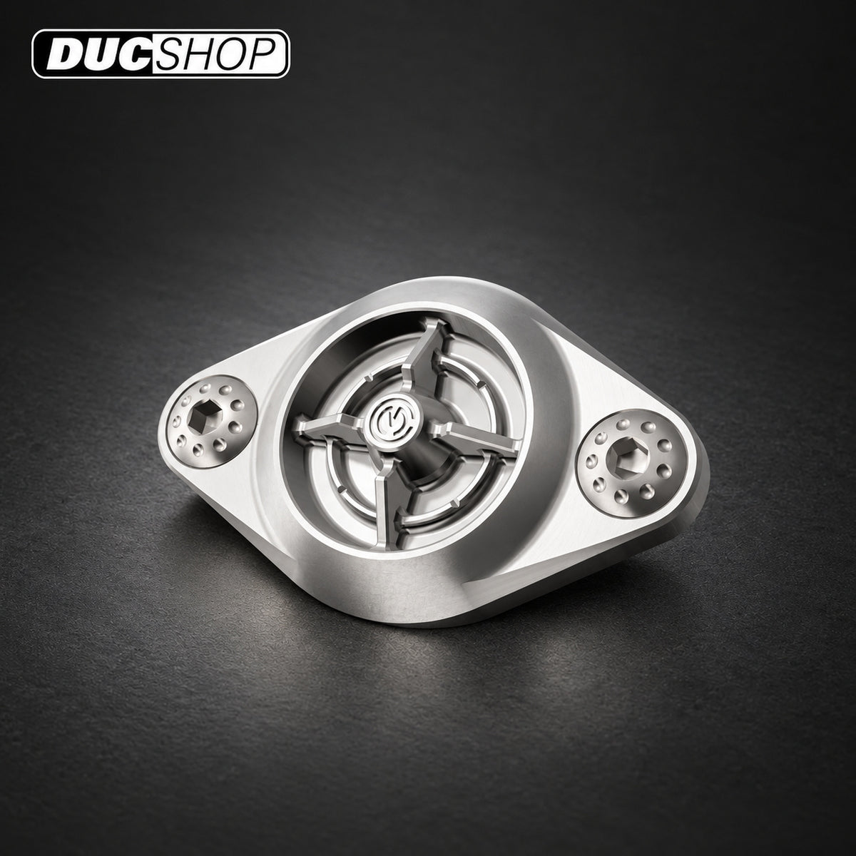 Motocorse Aluminum Timing Inspection Cover — Ducati V4 — representative product view; selected finish may vary | Engine Accessories | ducshop.com