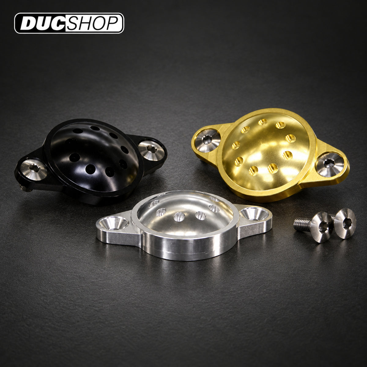 Motocorse Timing Inspection Cover — Aluminum/Silver — representative product view; selected finish may vary | Engine Accessories | ducshop.com