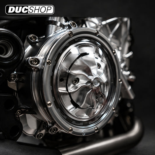 Motocorse Billet Wet Clutch Pressure Plate for the Ducati V4 Engines - Multistrada, Streetfighter, Panigale, Diavel | Wet Clutch Pressure Plates | ducshop.com