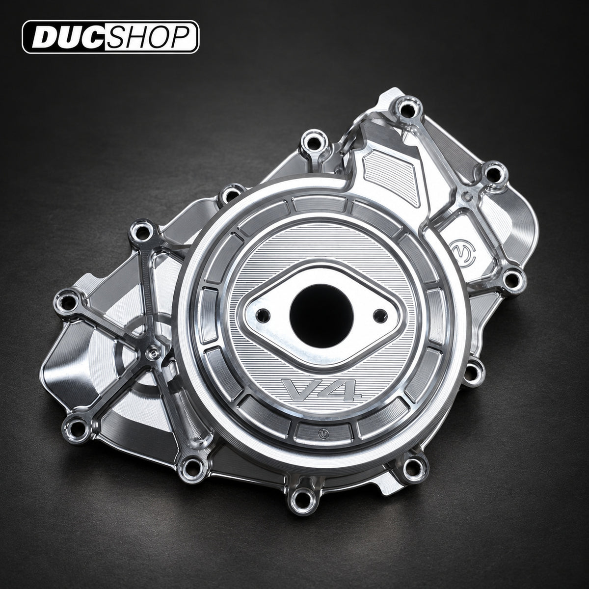 Motocorse Alternator Crankcase Cover — Panigale V4 2025+ — representative product view; selected finish may vary | Engine Accessories | ducshop.com