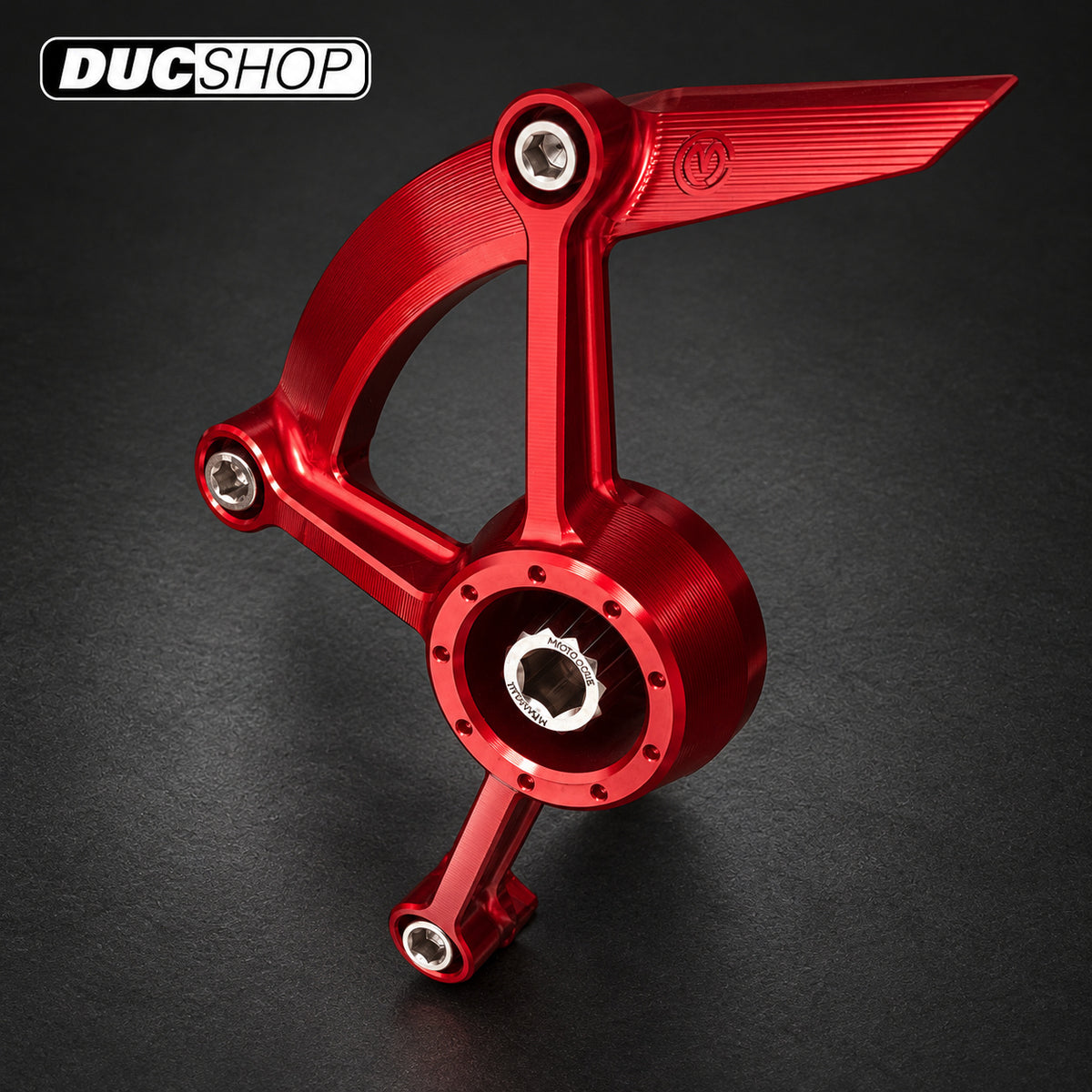 Motocorse Titanium Front Sprocket Bolt for Ducati Panigale / Streetfighter V4 / S / R / Speciale — representative product view; see selected option and kit contents | Motorcycle Specific Fasteners | ducshop.com