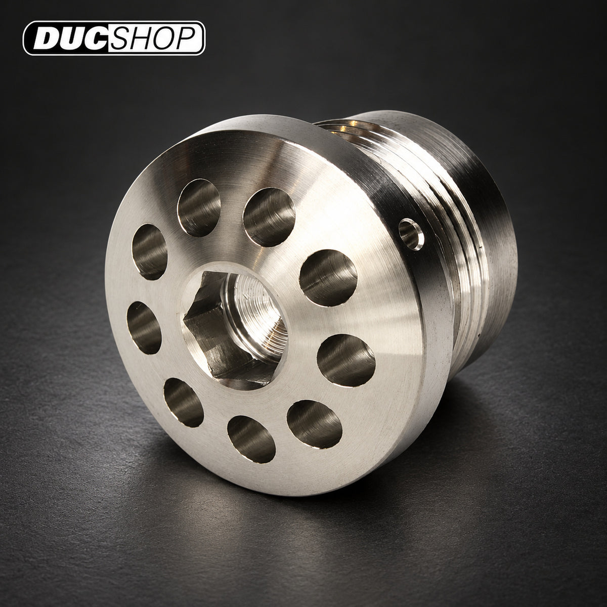 Motocorse Aluminum or Titanium Oil Fill Plug — M22×1.5 — representative product view; select the listed configuration | Oil Fill & Drain Plugs | ducshop.com