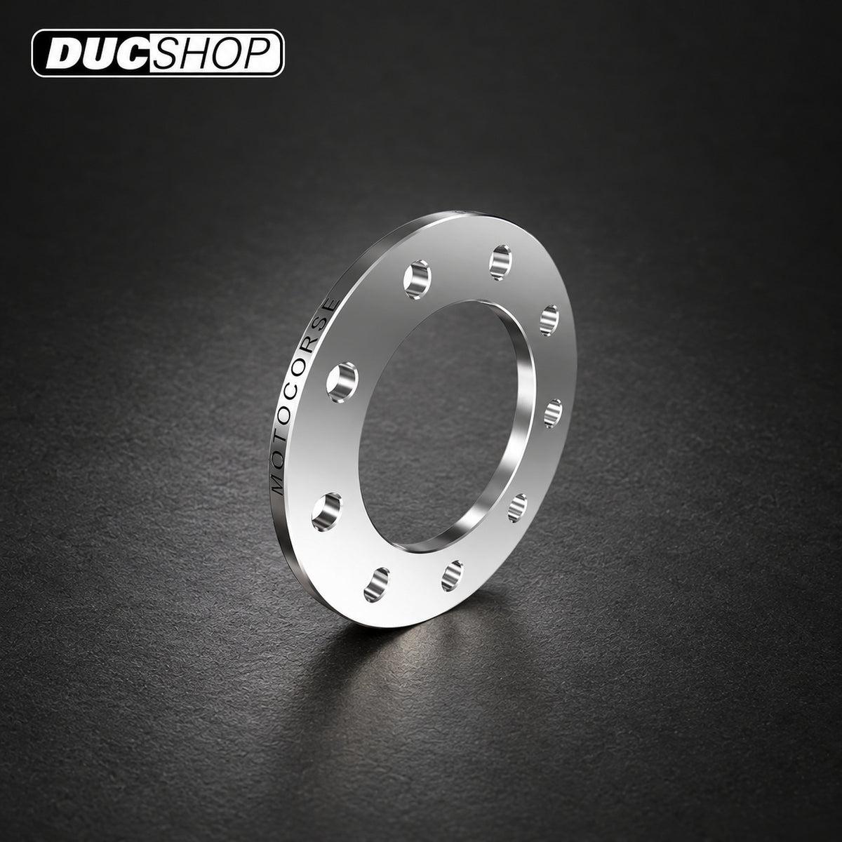 Motocorse Titanium Rear Axle Washer — Ducati V4 2025+ — representative product view; check selected option and contents | Axles & Axle Nuts | ducshop.com