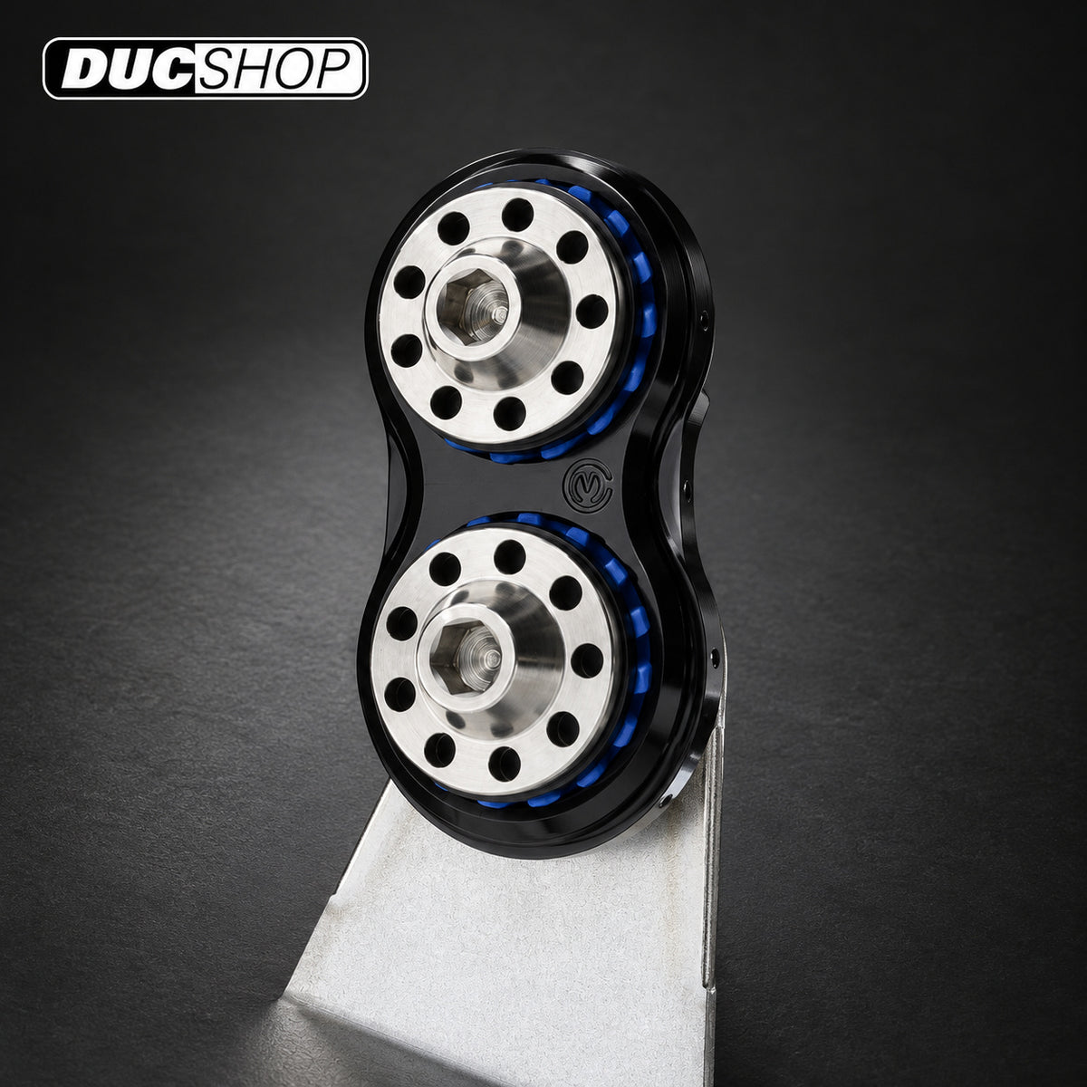 Motocorse Billet Exhaust Support — Ducati V4 2025+ — representative product view; see selected configuration and listing contents | Exhaust Accessories | ducshop.com
