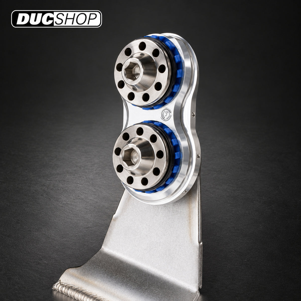 Motocorse Billet Exhaust Support — Ducati V4 2025+ — representative product view; see selected configuration and listing contents | Exhaust Accessories | ducshop.com