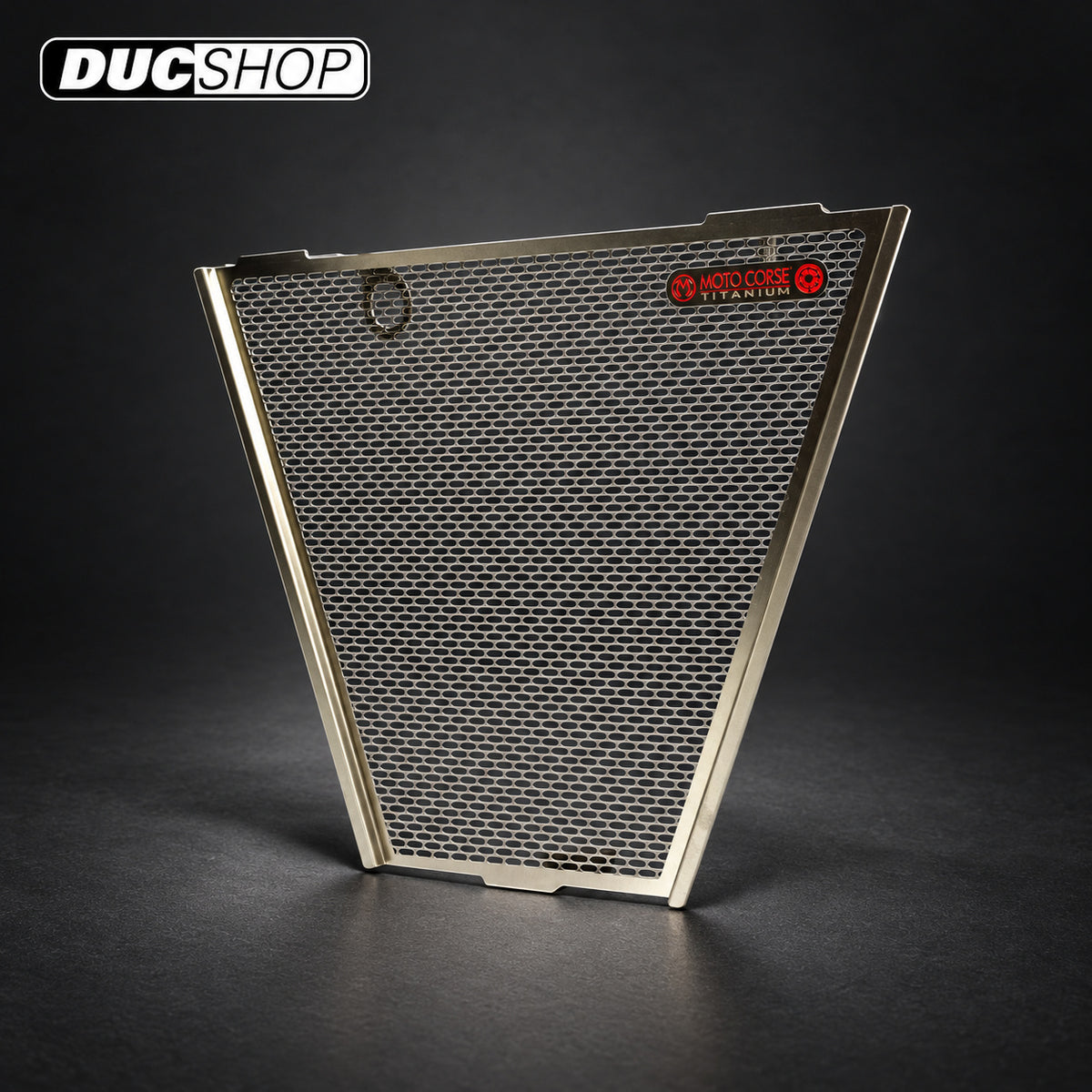 Motocorse Titanium Radiator and Oil Cooler Guards for the Ducati Streetfighter 1098 / 848 | Radiator & Oil Cooler Guards | ducshop.com