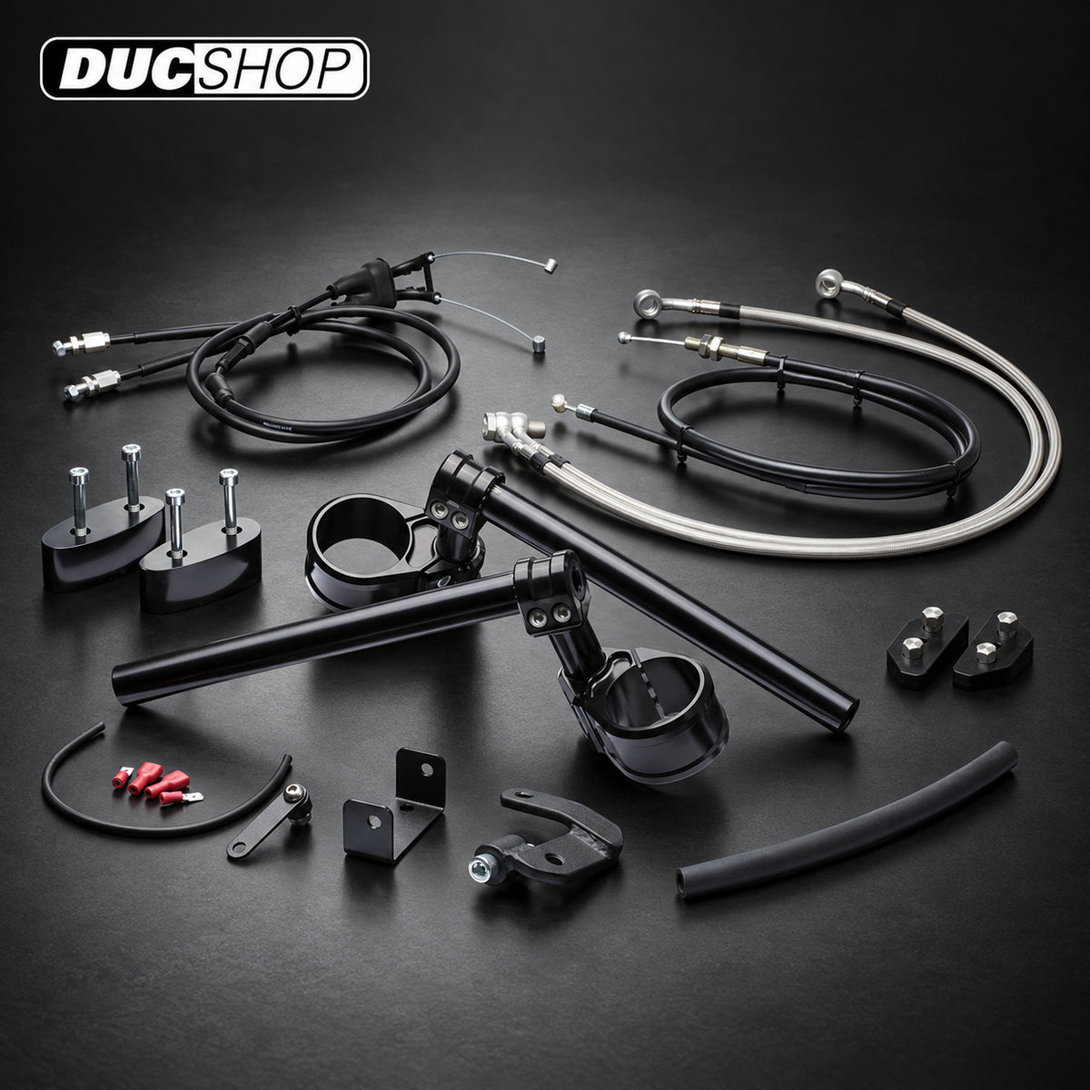 ABM multiClip Tour Clip-ons for the Suzuki GSX-R750 and GSX-R600 (2011+) | DucShop