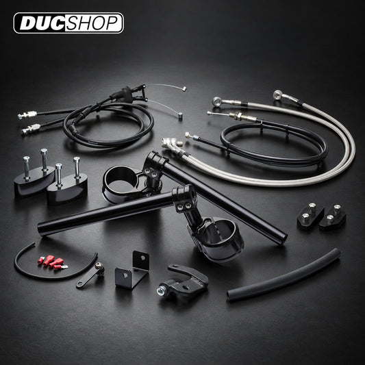 ABM multiClip Tour Clip-ons for the Suzuki GSX-R750 and GSX-R600 (2011+) | DucShop