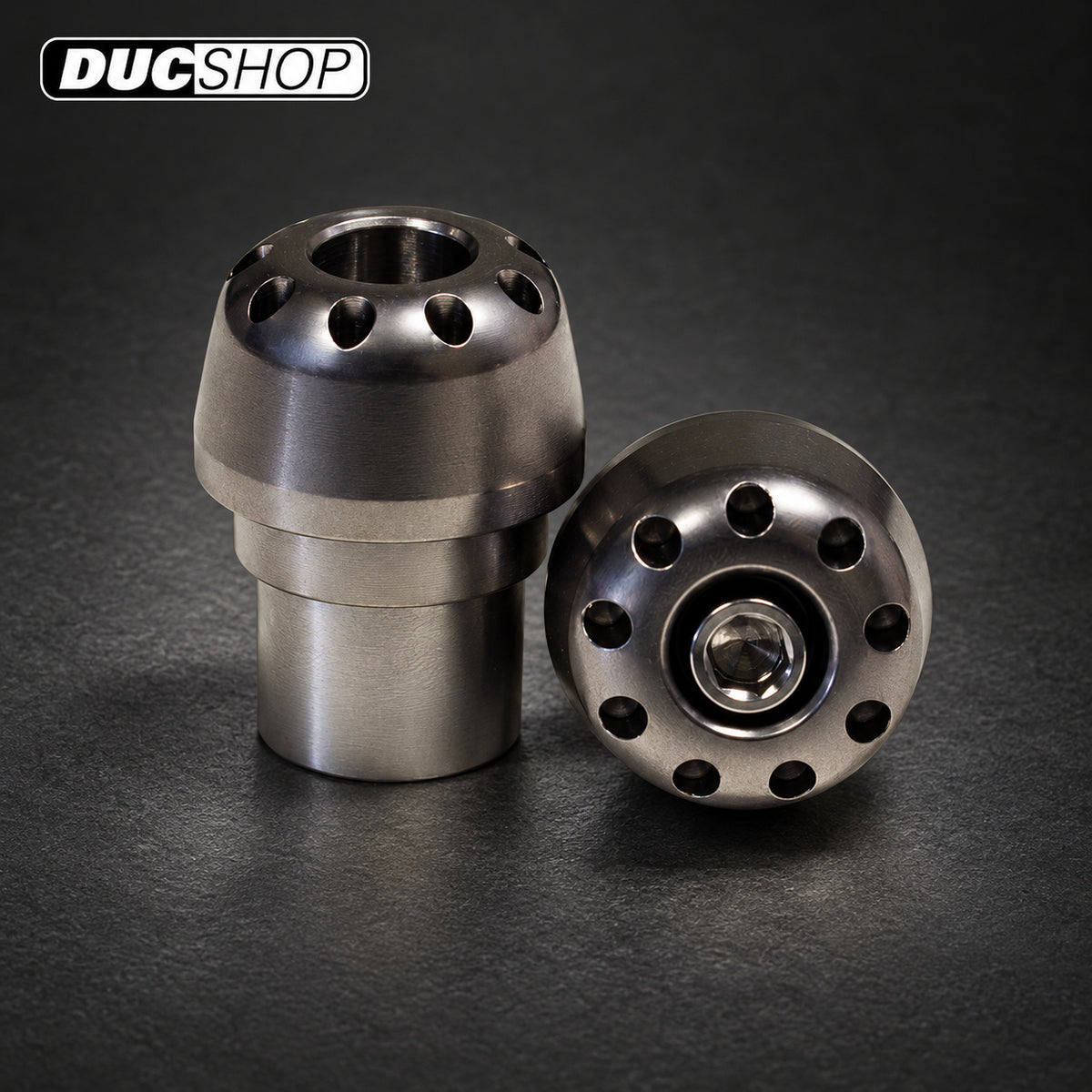 Motocorse Billet Titanium Weighted Bar Ends for MV Agusta F3 675 / 800 | Bar End Protection | ducshop.com