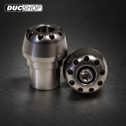 Motocorse Billet Titanium Weighted Bar Ends for MV Agusta F3 675 / 800 | Bar End Protection | ducshop.com