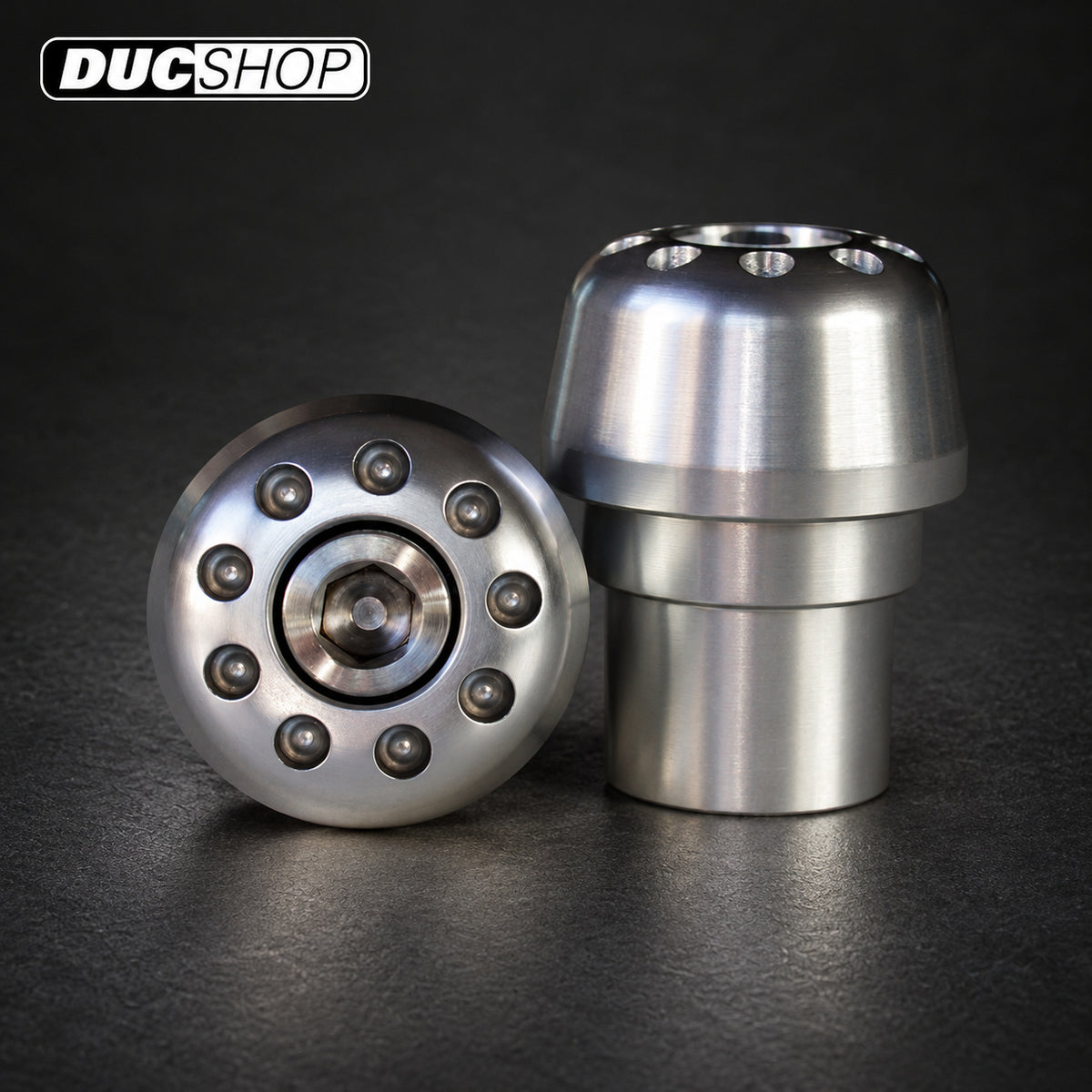 Motocorse Billet Aluminum Weighted Bar Ends for MV Agusta F3 675 / 800 | Bar End Protection | ducshop.com
