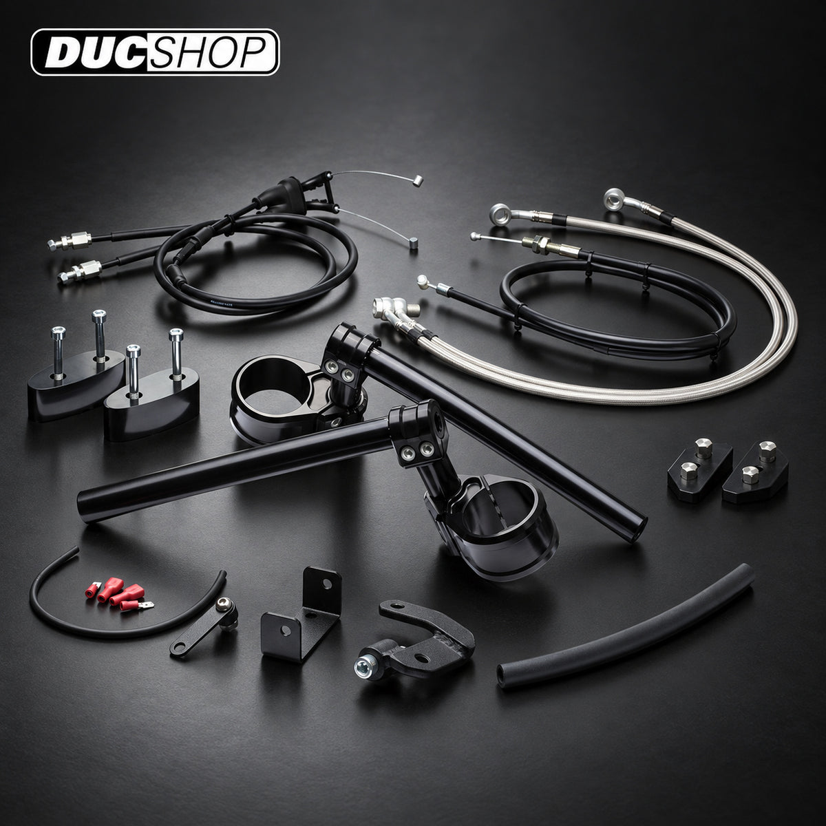 ABM multiClip SPORT Clip-ons for the Ducati Panigale 899 | DucShop