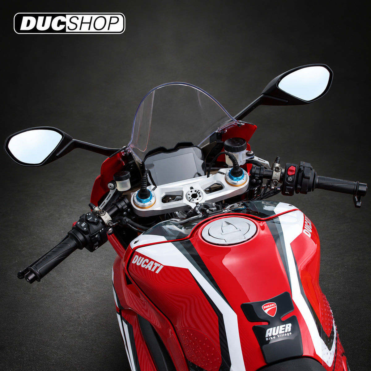 ABM multiClip SPORT Clip-ons for the Ducati Panigale V4 / S / R / Speciale | DucShop
