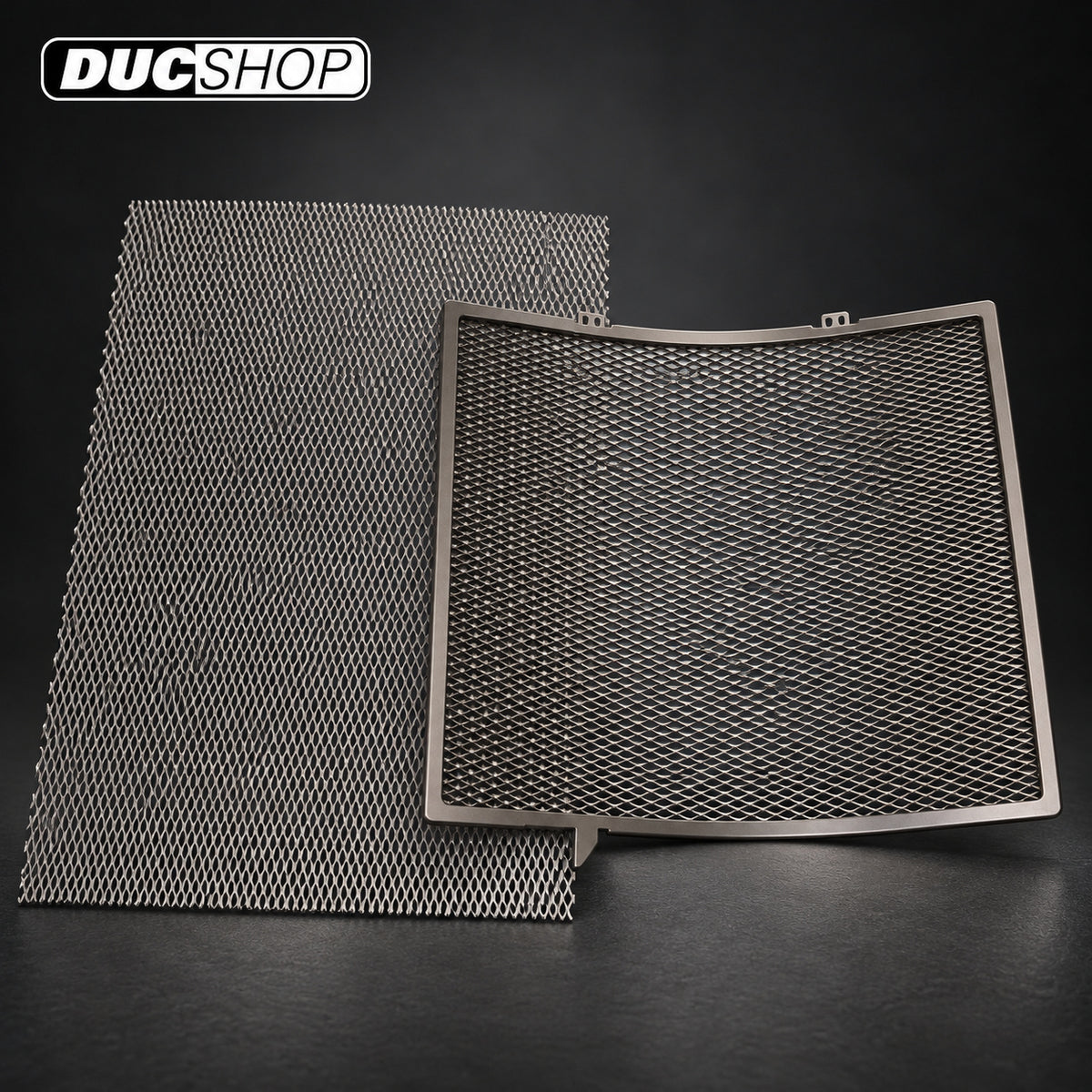 Cox Racing Radiator Guards for the Triumph 675 Daytona (06-13) - type 2 | Radiator & Oil Cooler Guards | ducshop.com