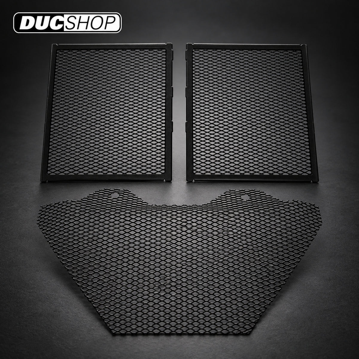 Cox Racing Radiator Guards for the Aprilia RSV Mille 1000 (99-03) and Tuono 1000 (03-05) | Radiator & Oil Cooler Guards | ducshop.com