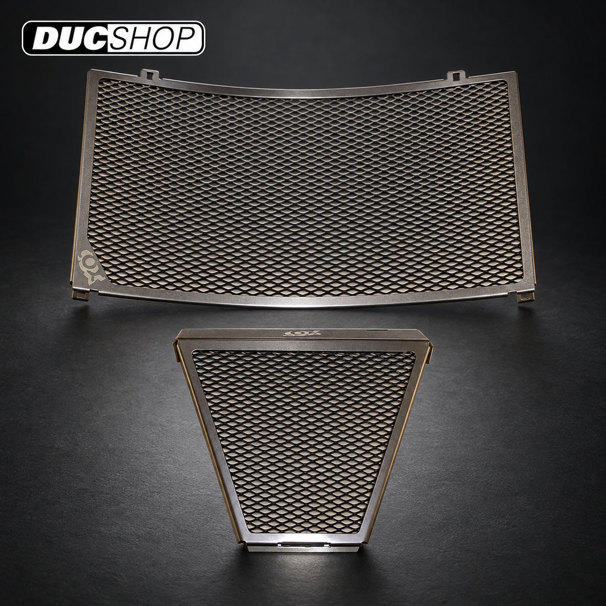 Cox Racing Radiator Guards for the Ducati Monster S4RS / S4RT (06-08) | Radiator & Oil Cooler Guards | ducshop.com