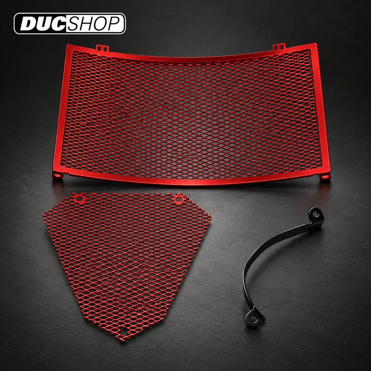 Cox Racing Radiator Guards for the Ducati 1198 / 1098 / R/ S / 848Evo | Radiator & Oil Cooler Guards | ducshop.com