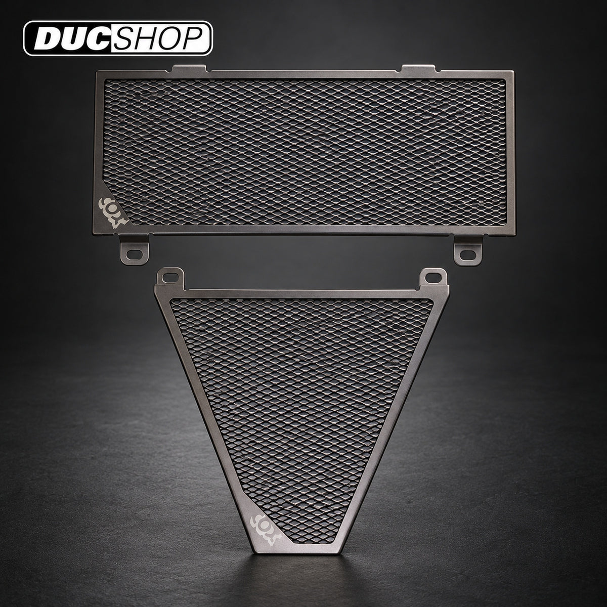 Cox Racing Radiator Guards for the Ducati Panigale 1299 / 1199 / 899 / 959 / V2 - Original Kit | Radiator & Oil Cooler Guards | ducshop.com
