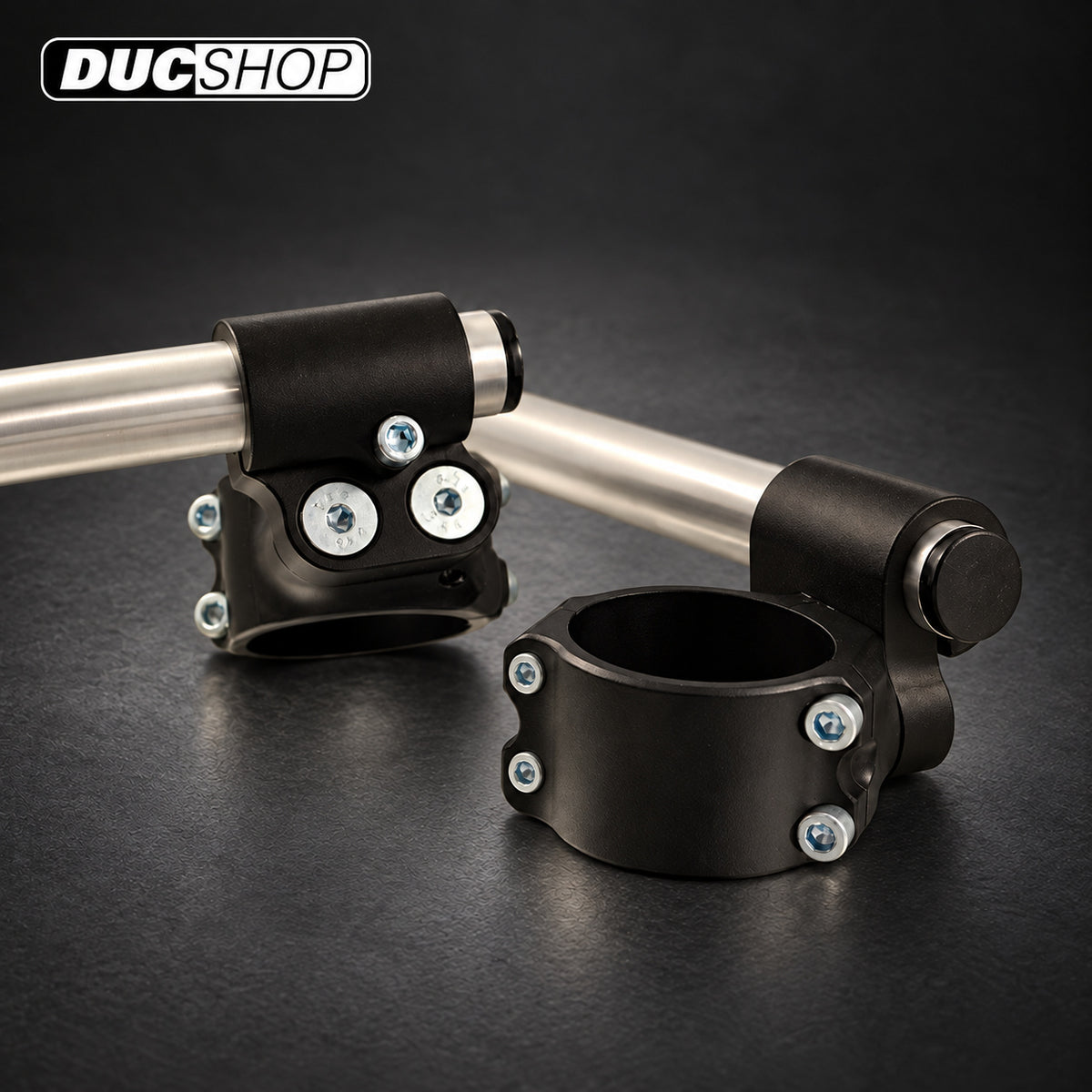 Woodcraft 2 Piece Split Clip-On with 1.5 inch Riser | DucShop