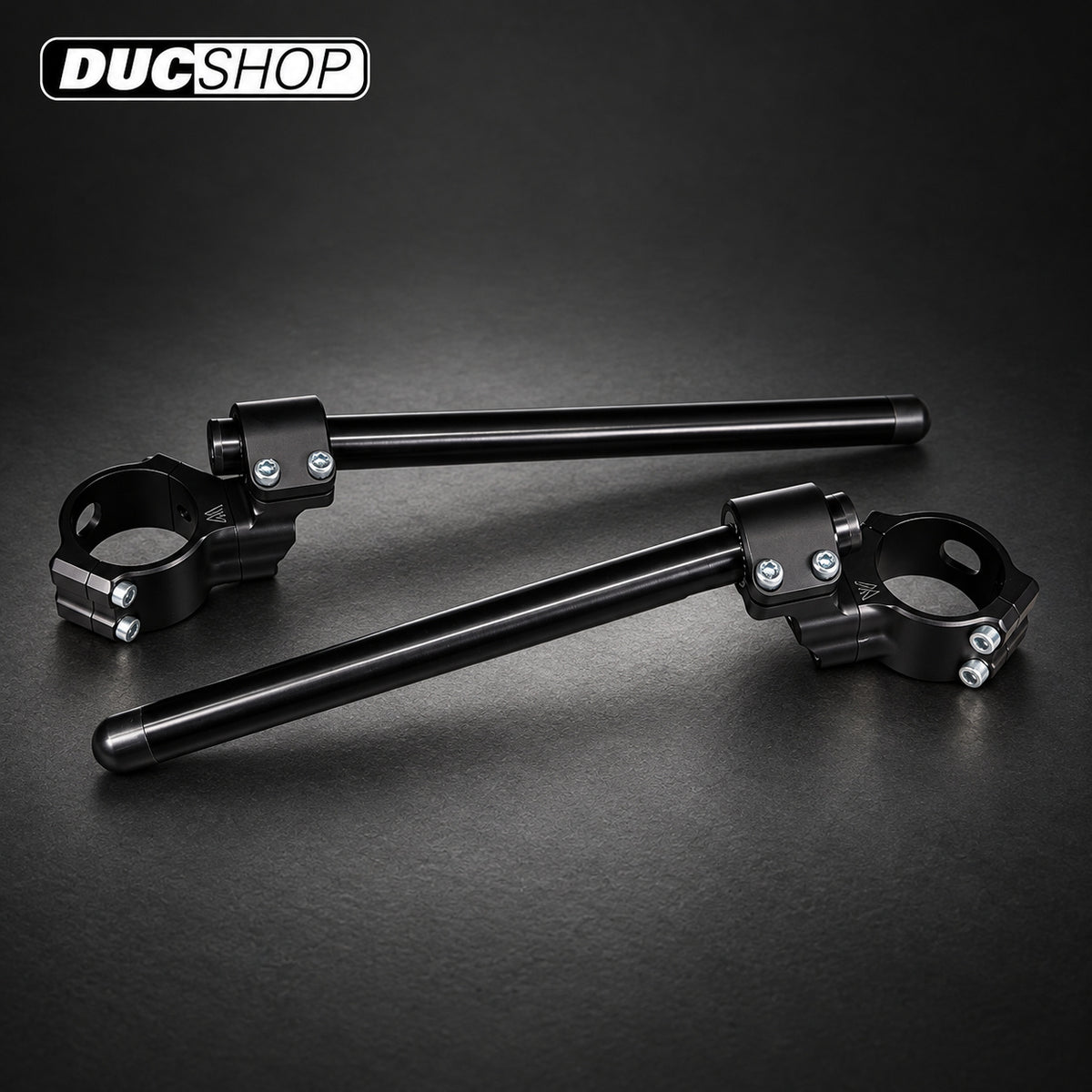 Woodcraft 35MM Rise Side Mount Adjustable Clip-ons for Yamaha YZF-R3 (15-18) | DucShop