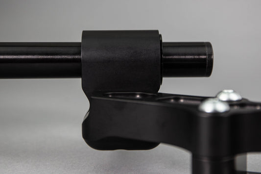 WOODCRAFT DUCATI MONSTER 821 '14-17 FRONT MOUNT 35MM ECCENTRIC ADJUSTABLE ADAPTER PLATE. SKU: 12-36631
